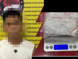 Kuasai Narkoba Jenis Sabu, Seorang Pria Di  Air Upas Diamankan Polisi