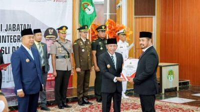Pelantikan 12 Pejabat Pimpinan Tinggi Pratama  Pemkab Ketapang.