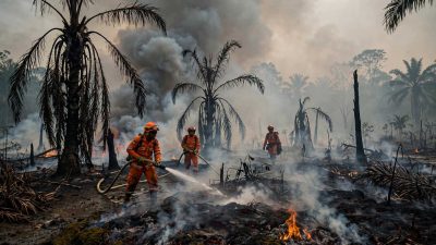 Singapura Sangsi 7 Perusahaan Terkait Karhutla